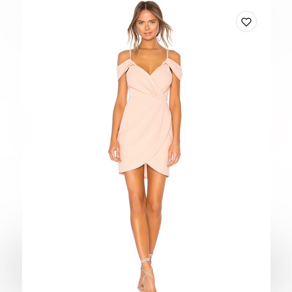 Revolve pink mini dress